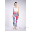 Ladies Mandala Printed High Waist High Elastic leggings